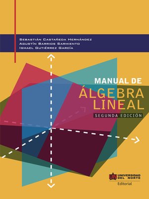 cover image of Manual de álgebra lineal 2da edición